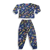 Bay Boy by MJ Collection - Boys Long Sleeve Thermal Underwear Set, Blue by Private Label