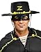 Rubie's Costume Co Men's Zorro Hat and Eye Mask Set