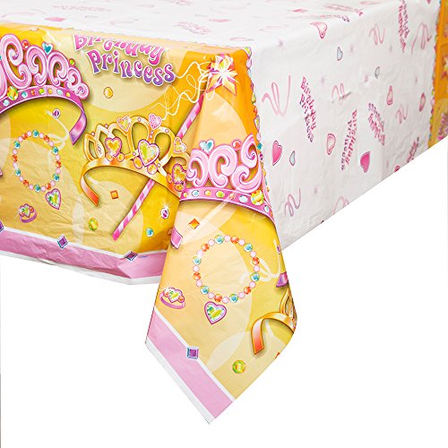 Pretty Princess Plastic Tablecloth, 84
