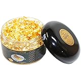 DeiAurum: 24K Edible Gold Leaf Flakes, Jar, 0.100g
