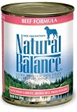 51RoQxt6ObL. SL160  Natural Balance Beef and Brown Rice Formula for Dogs (Pack of 12 13 Ounce Cans)