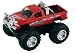 Friction Powered Monster Vehicles, Red