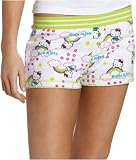 Hello Kitty Juniors' All Over Printed Lounge Short,White,Large
