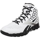 Reebok Men’s ZigSlash Basketball Shoe,White/Black/Silver,10 M US