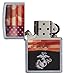 Zippo US Marines Street Chrome Lighters