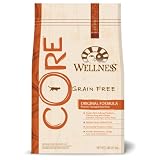Wellness CORE Grain-Free, Original Formula Adult Cat and Kitten Food, 2-Pound Bag