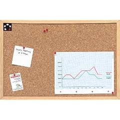 5 Star Office 906705 Korktafel 60 x 40 cm Kork / Holz St�ck, braun