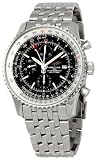 Breitling Mens BTA2432212-B726SS Navitimer World Chronograph Watch