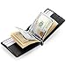 HISCOW Bifold Money Clip Wallet with 6 Credit Card Slots - Italian Calfskin
