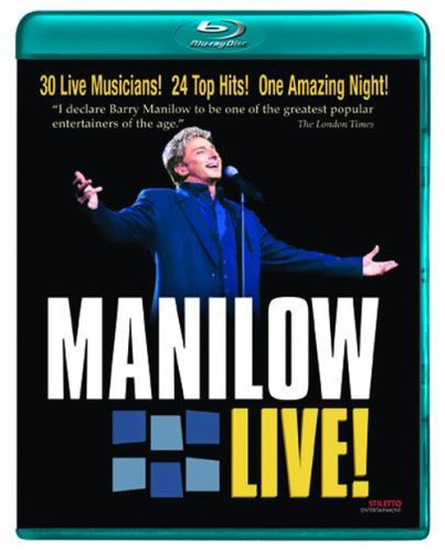 CD-Charts  DVD : Manilow Live [Blu-ray]