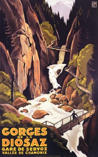 GORGES DIOSAZ CHAMONIX TRAVEL TOURISM FRANCE FRENCH 13