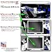 Abstract 02 Blue WraptorSkinz Skin kit fits Nintendo DS Lite (DS LITE NOT INCLUDED)