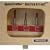 Milescraft 2204 3-Piece Router Bit Set for Designs/Inlays
