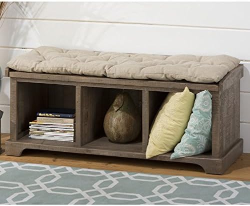 Slater Mill Reclaimed Pine Storage Bench by Jofran