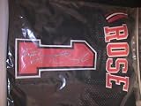DERRICK ROSE SIGNED AUTOGRAPHED JERSEY CHICAGO BULLS COA + PROOF PHOTO
