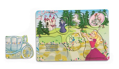 51RooP%2BO8yL Wood Educational Puzzle Fairytale Castle By Gund