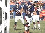 2010 Panini THREADS Football Card #24 Greg Olsen - Chicago Bears - NFL Trading Card in Screwdown Case