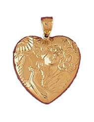 CleverEves 14K Gold Pendant Heart 5.3 - Gram(s)