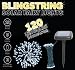 Blingstring Outdoor Solar Fairy Lights with 120 LED Bulbs Blingstring Outdoor Solar Fairy Lights with 120 LED Bulbs