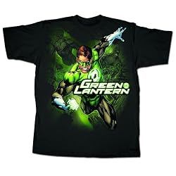 The Green Lantern Lanterns Men's Black T-shirt