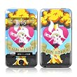 Gun Bunny Cartoon Design Apple iPod touch Protector Skin Decal Sticker
