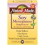 Nature Made Soy 50 Menopause Supplement Tablets, 30-Count Boxes (Pack of 3)