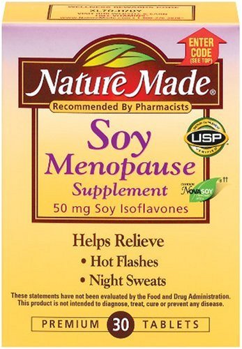 Nature Made Soy 50 Menopause, 30 Tablets (Pack of 3) On Sale