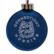 Connecticut Huskies - UConn 4" Laser-Etched Holiday Tree Ornament - NCAA College Athletics