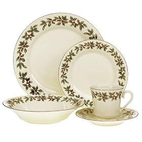 Holly 20-pc. Dinnerware Set by