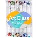 LS Arts Set Of 6 Glass Flower Swizzle Sticks