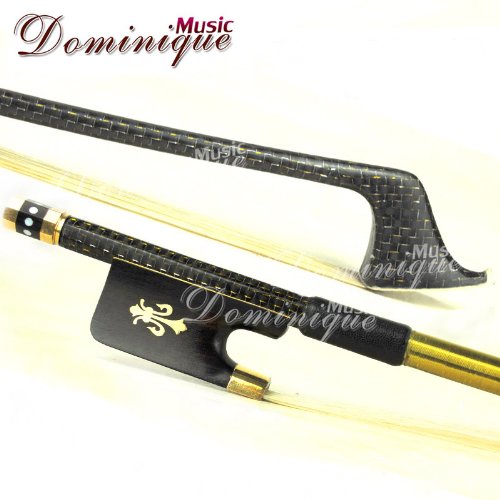 Top Carbon Fiber 4/4 Cello Bow with Abalone Shell Frog -D Z Strad #856 On Sale