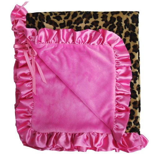 Baby Bella Maya Stroller Blanket Lollipop Leopard photo