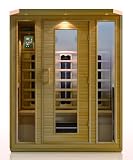 Precision Therapy Hemlock 3 Person Ceramic Heater Far Infrared Sauna ETL Approved