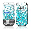 Teal Daisy Field Design Protective Skin Decal Sticker for Palm Centro Cell Phone