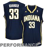 Adidas Indiana Pacers Danny Granger Youth (Sizes 8-20) Revolution 30 Replica Road Jersey Medium