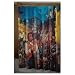 New Orleans Style Jazz Scene Fabric Shower Curtain
