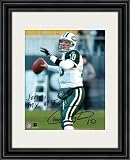 Chad Pennington Digitally Autographed Personalized Player Photo with Black Wood Frame