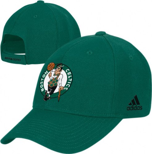 Boston Celtics Basic Logo Cotton Primary Adjustable Strapback Hat