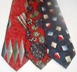 Lot of Mixed 3 Men's Silk Neckties