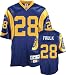 Marshall Faulk Blue Reebok NFL EQT Replithentic 1999 Throwback Youth St. Louis Rams Jersey