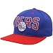 Adidas Philadelphia 76ers Royal Blue-Red Two-Tone Striped Snapback ...