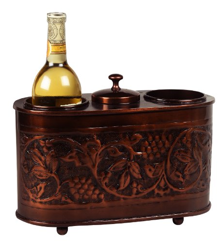 Old Dutch Antique Embossed 2 Bottle Wine Chiller 830
