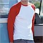 Long Sleeve Fruit of the Loom Baseball T-Shirt