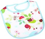 ZUTANO Butterfly Bib, White, One Size