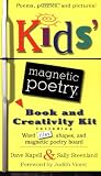 Kids' Magnetic Poetry Book and Creativity Kit: Including Word Titles, Shapes, and Magnetic Board