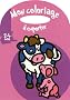 Mon coloriage � emporter (Vache) : 2-4 ans