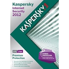 Kaspersky Internet Security 2012 3 PC, 1 Year License (PC)