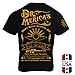 Dr. Merica's Down Range Sleeping Aid Mens T-Shirt - American Warrior Collection Large Black