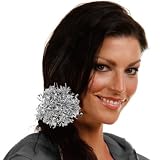 NCAA Silver Mini-Mini Pom Ponytail Holder
