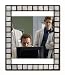 HUGH LAURIE AS DR. GREGORY HOUSE, LISA EDELSTEIN AS DR. LISA CUDDY, OMAR EPPS AS DR. ERIC FOREMAN, ROBERT SEAN LEONARD AS DR. JAMES WILSON FROM HOUSE M.D. #1 - COLOUR Movie Photo - Luxury Framed 25x20cm Photograph (Colour choice of Four Section Mirror and Black Glass Frame or Real Capiz Shell Frame)